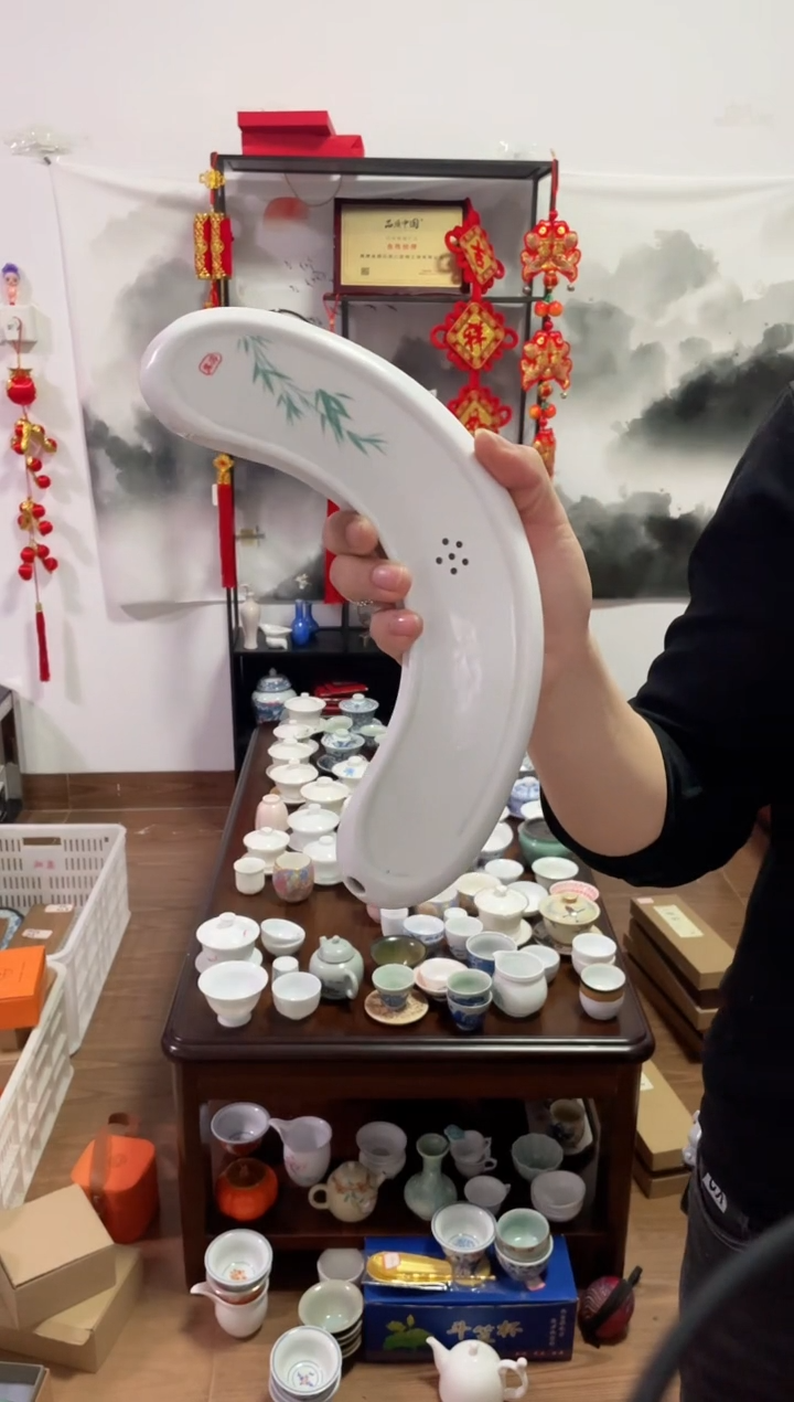 【闪购商品】【瓷心匠物】直播间福利专款竹茶盘