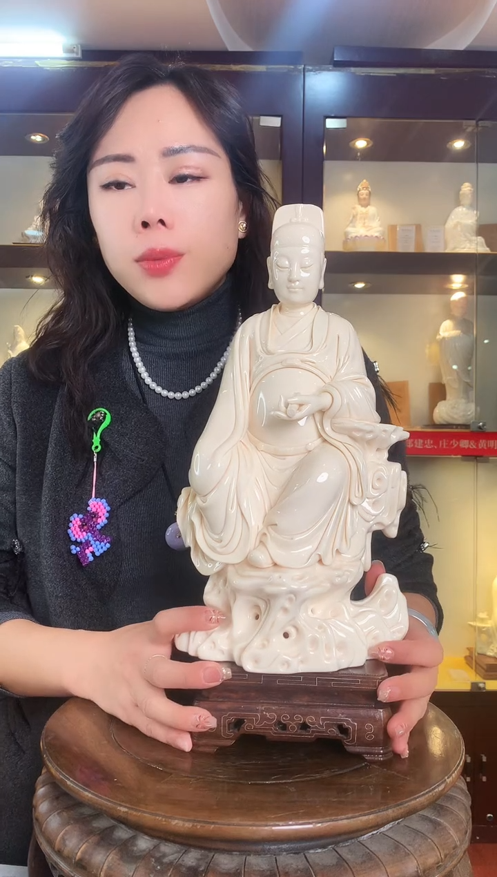 【闪购商品】摆件德化白瓷 文昌帝君