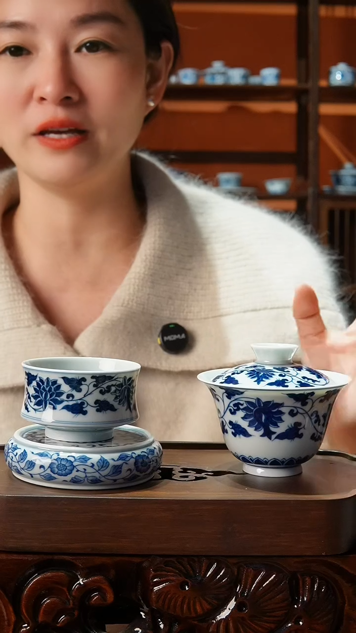 【闪购商品】景德镇镹曰陶柴窑手工手绘茶具