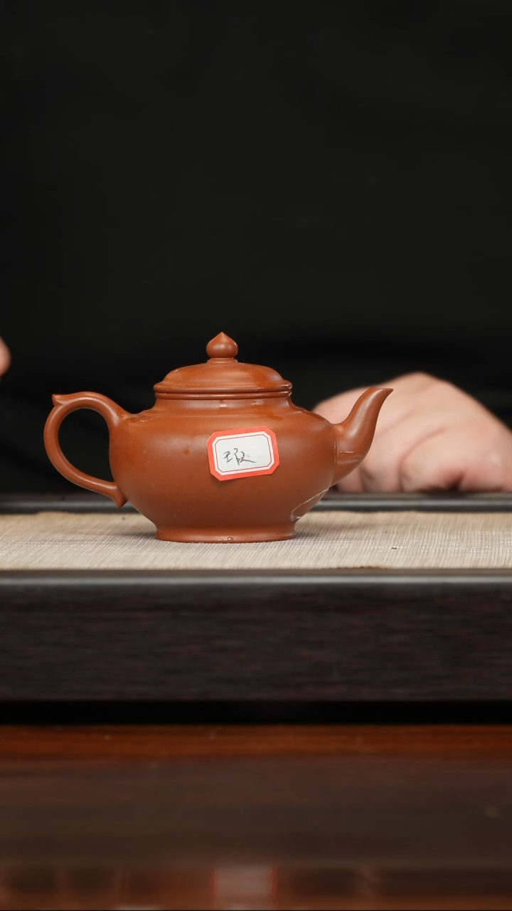 【闪购商品】紫砂茶壶全手朱泥笑樱瑕