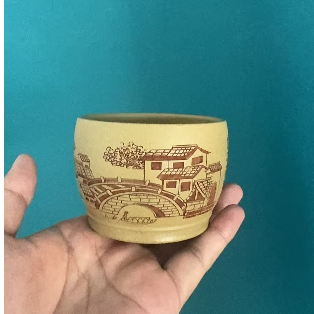本山绿泥江南水乡主人杯180CC
