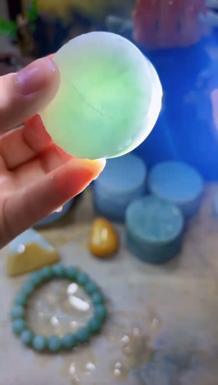 未镶嵌挂件翡翠A货小璀4224