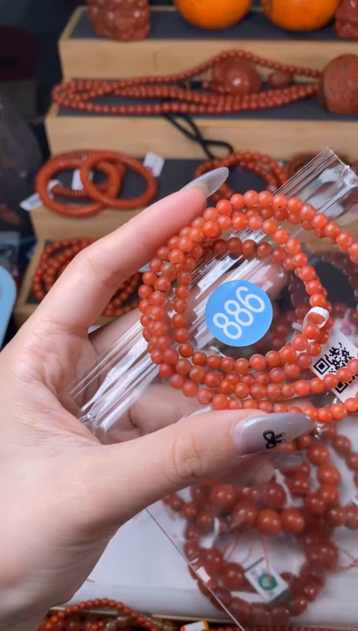 【闪购商品】南红玛瑙珠宝奇石未镶嵌886-4+