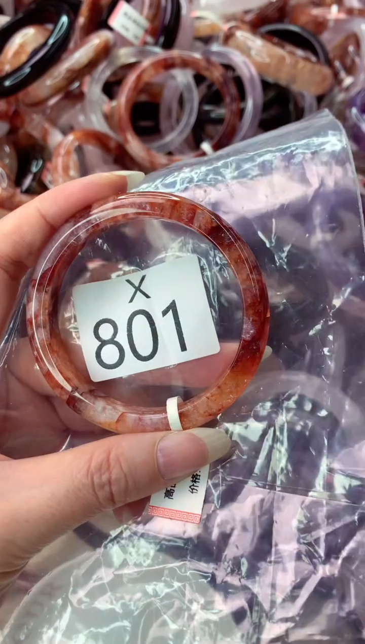 未镶嵌手镯水晶X801-54