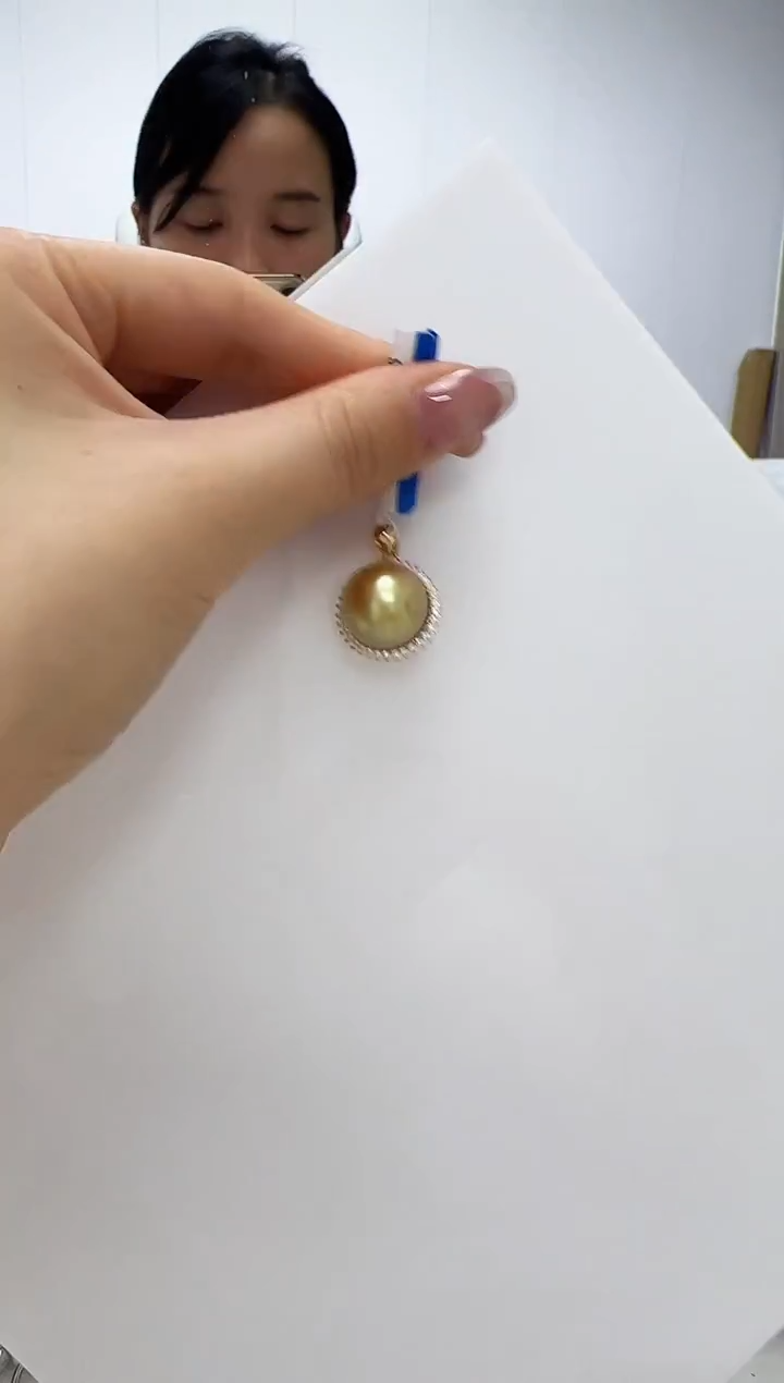 【闪购商品】海水珍珠DA银S925镶嵌吊坠 J226