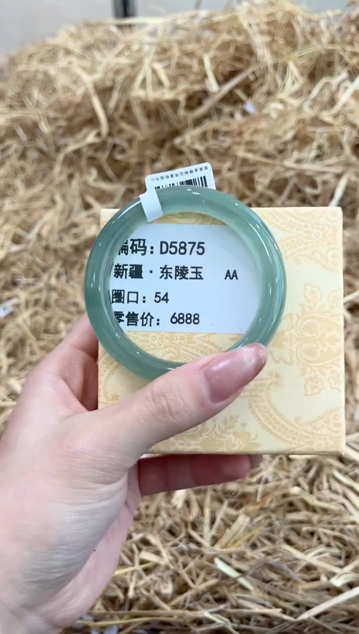 未镶嵌手镯石英质玉D5875