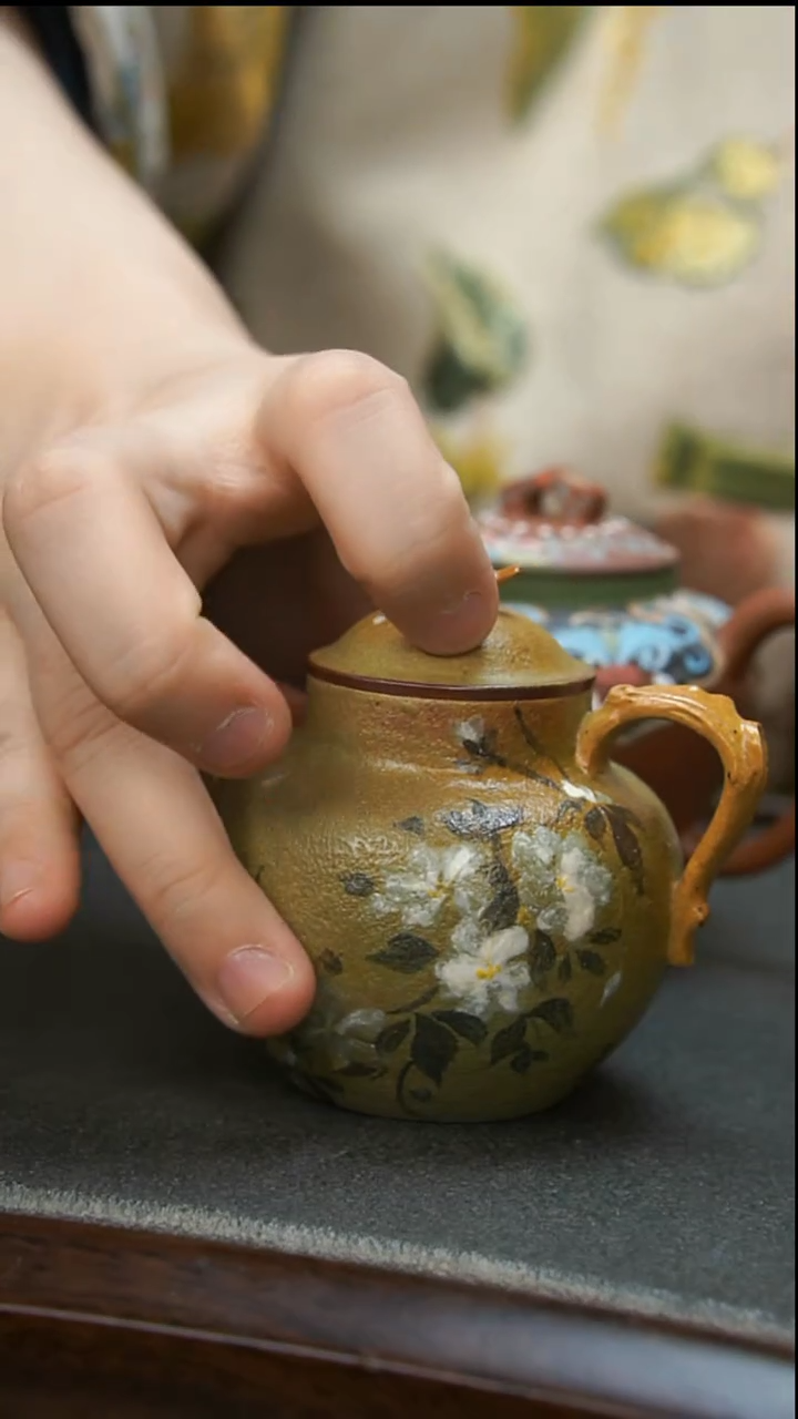 【闪购商品】紫砂茶壶国风画紫砂壶（念物）