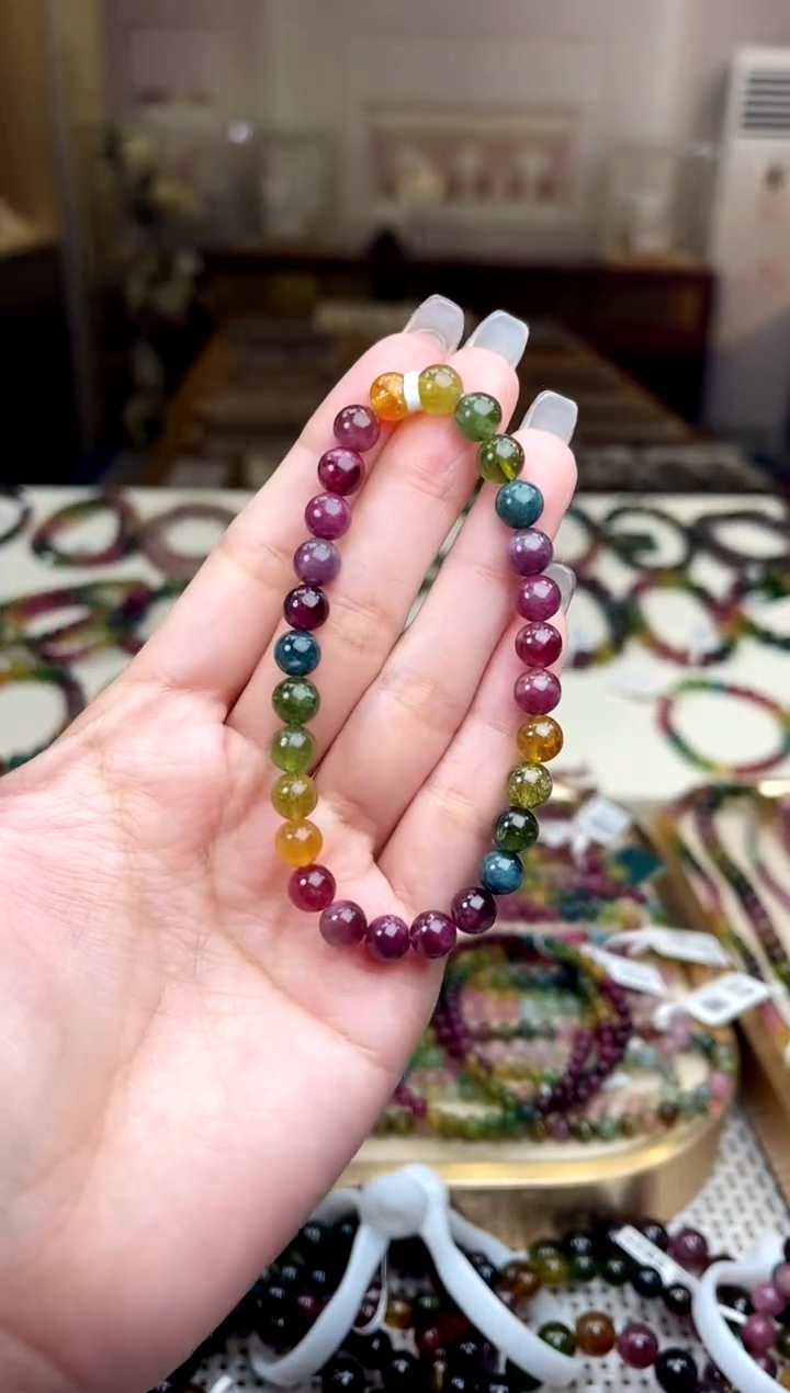 【闪购商品】碧玺/未镶嵌6mm+碧玺单圈多样性发货