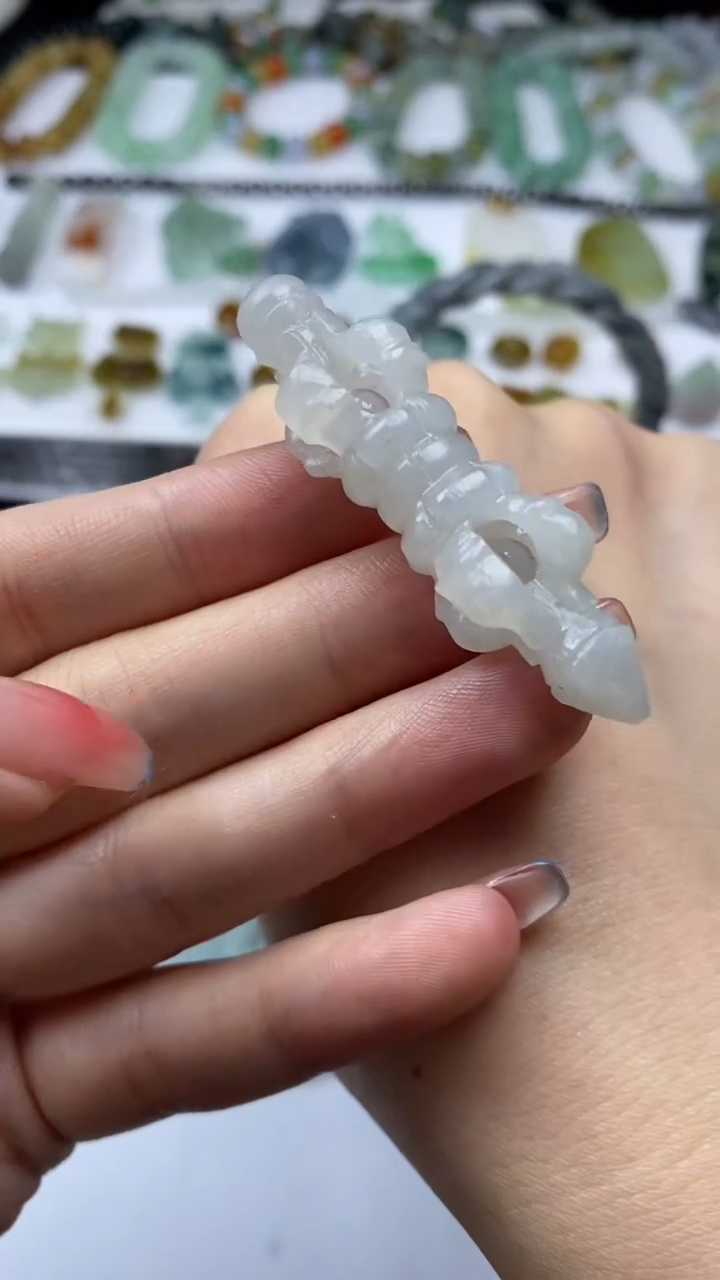 未镶嵌定制翡翠毛货定制不退不换