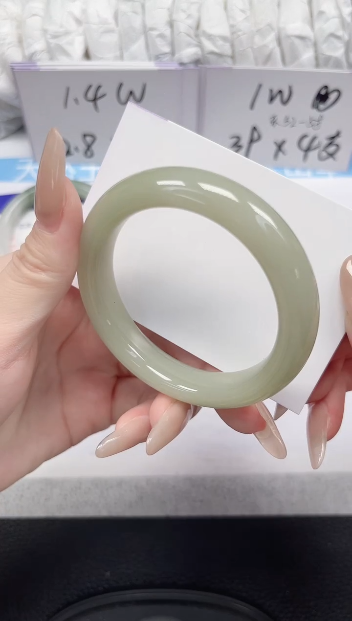 未镶嵌手镯石英岩玉104-52/53