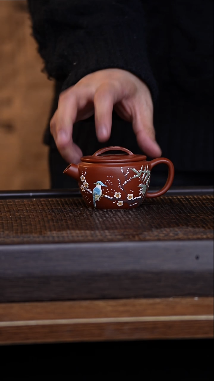 茶壶紫砂宜兴手工原矿紫砂壶001