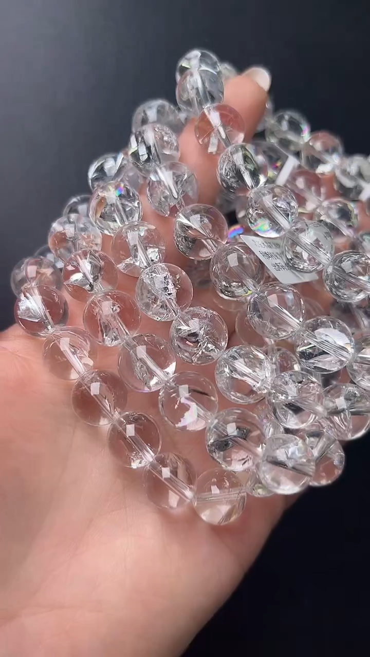 未镶嵌手串水晶利姆利亚手串12mm+ JP57782 多样性发一