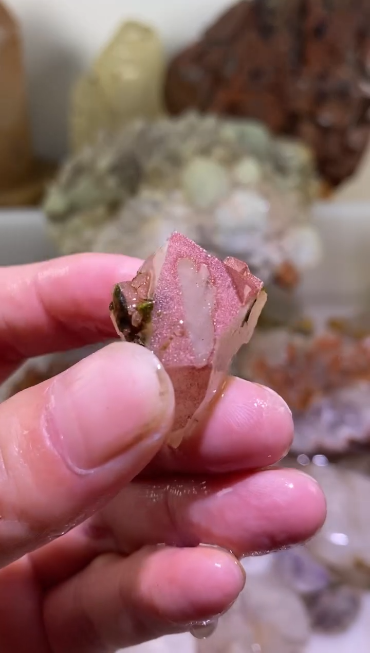 未镶嵌珠宝半成品水晶101号四川美姑超七花园水晶