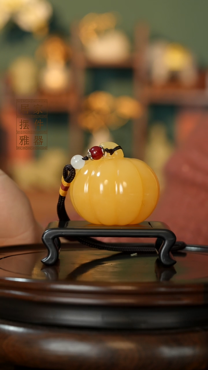 玉《福运南瓜》摆件