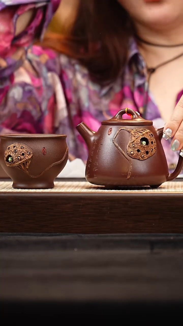 茶壶紫砂J0520030638高石瓢-杯