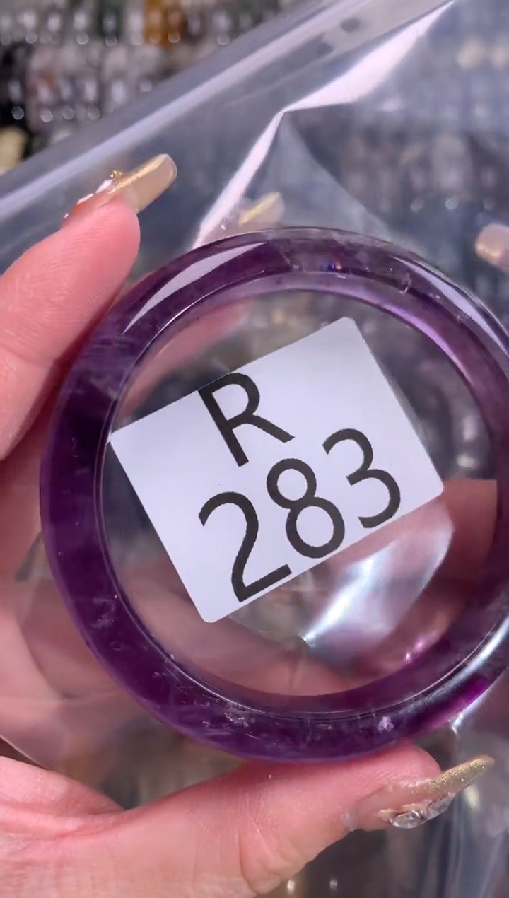 【闪购商品】黄晶水晶手镯未镶嵌283-57+