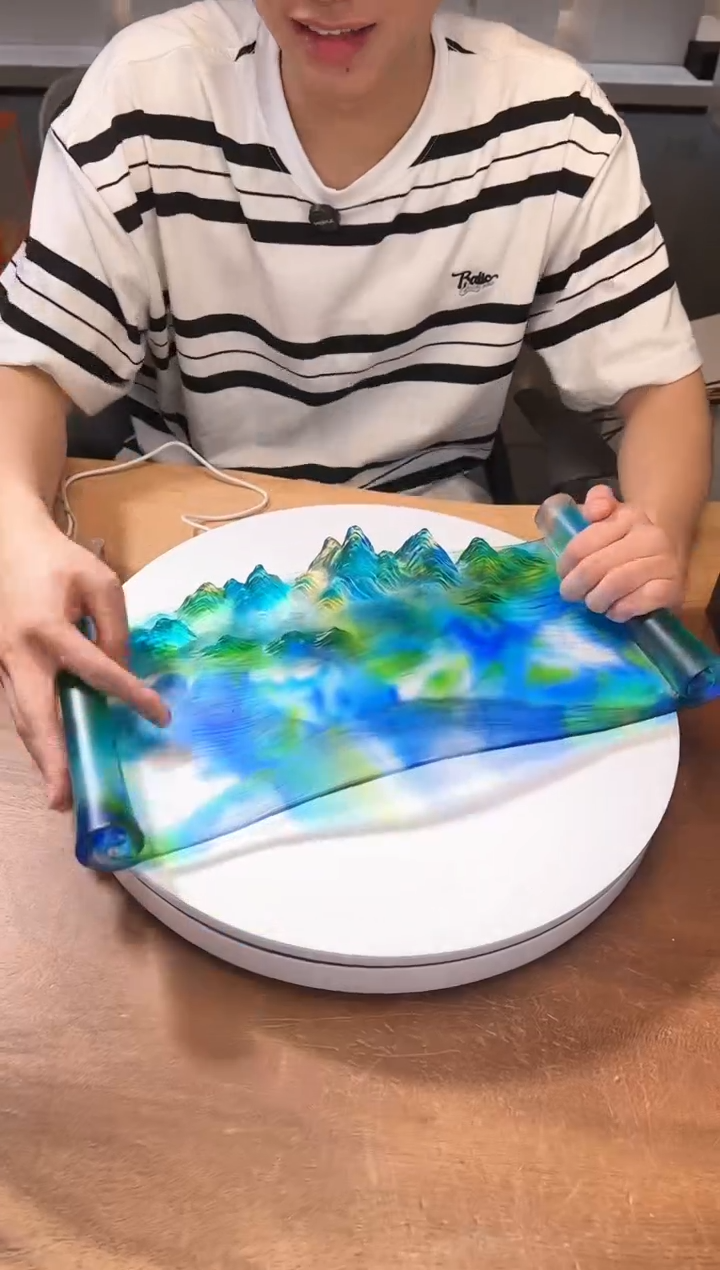 【闪购商品】茶宠巴比特美学 千里江山干泡台