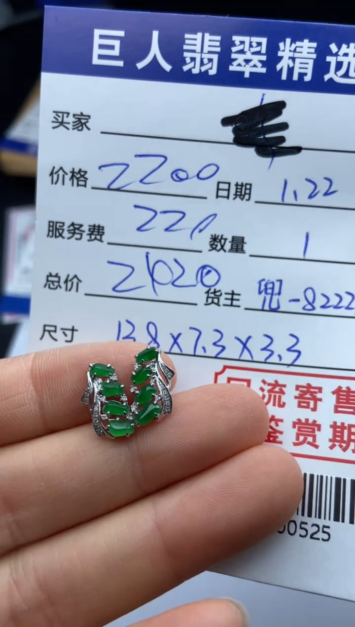 【闪购商品】翡翠颈饰18K金镶嵌耳钉多人-91100525