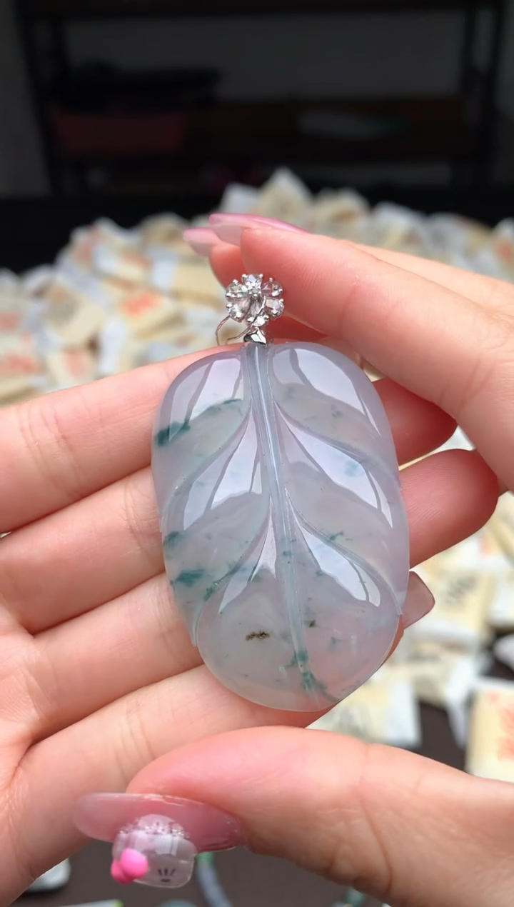 【闪购商品】翡翠颈饰18K金镶嵌—