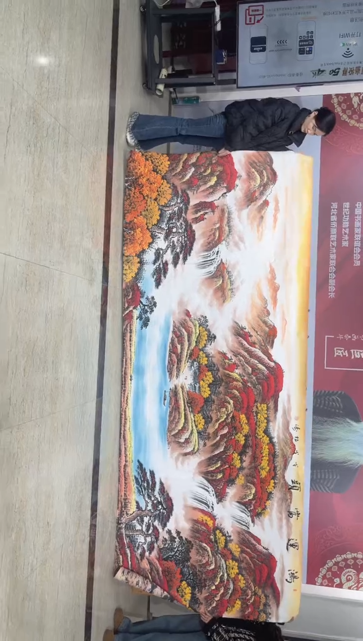 国画田博涛丈二鸿运当头