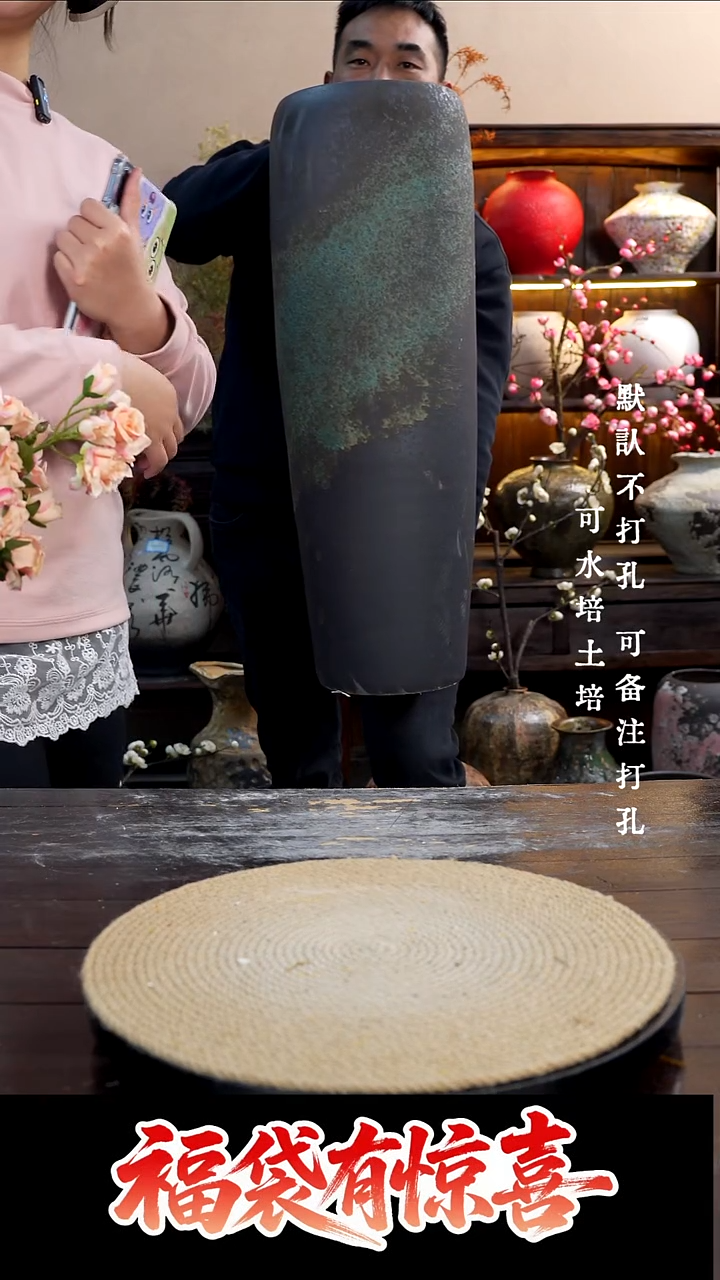 摆件陶01景德镇高档陶瓷花瓶