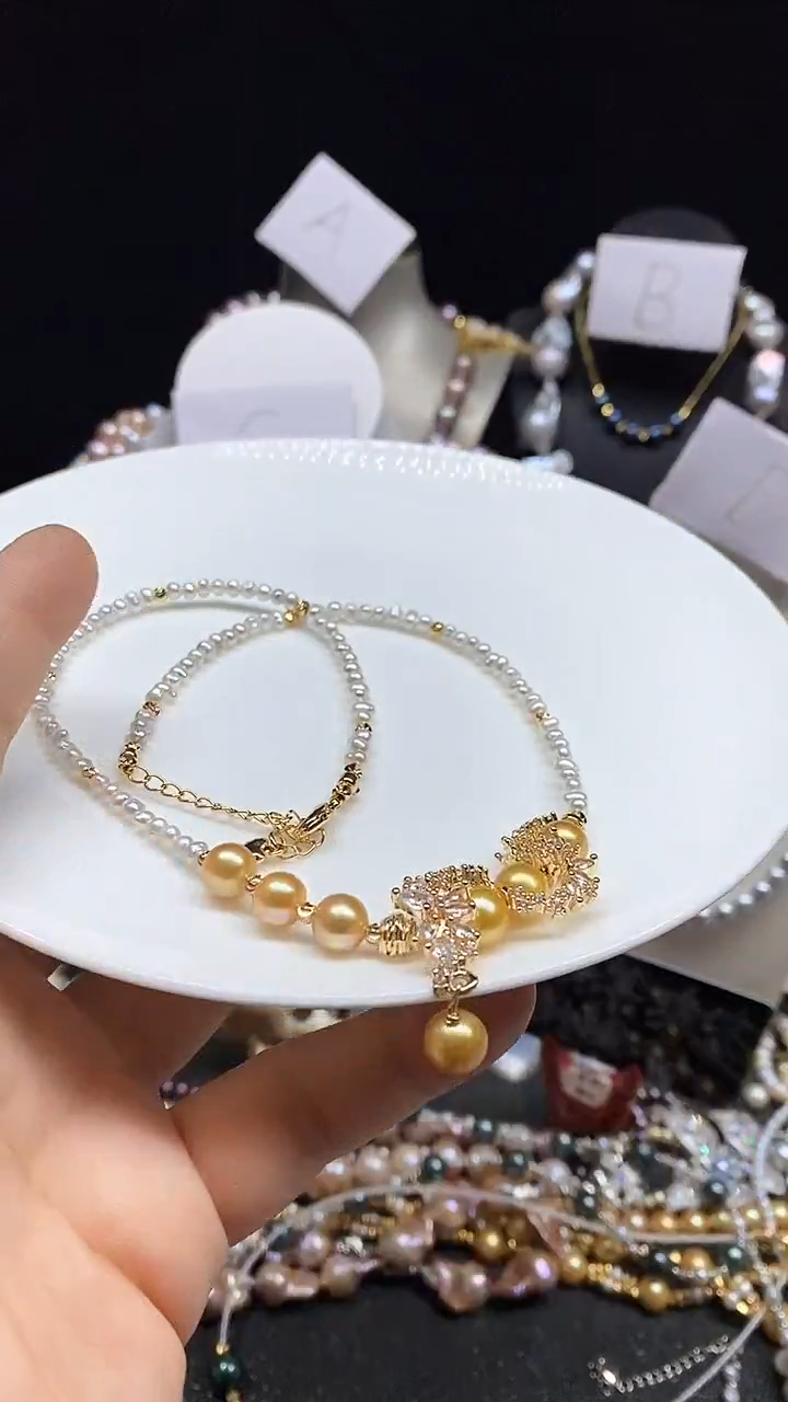 【闪购商品】淡水珍珠颈饰未镶嵌多人