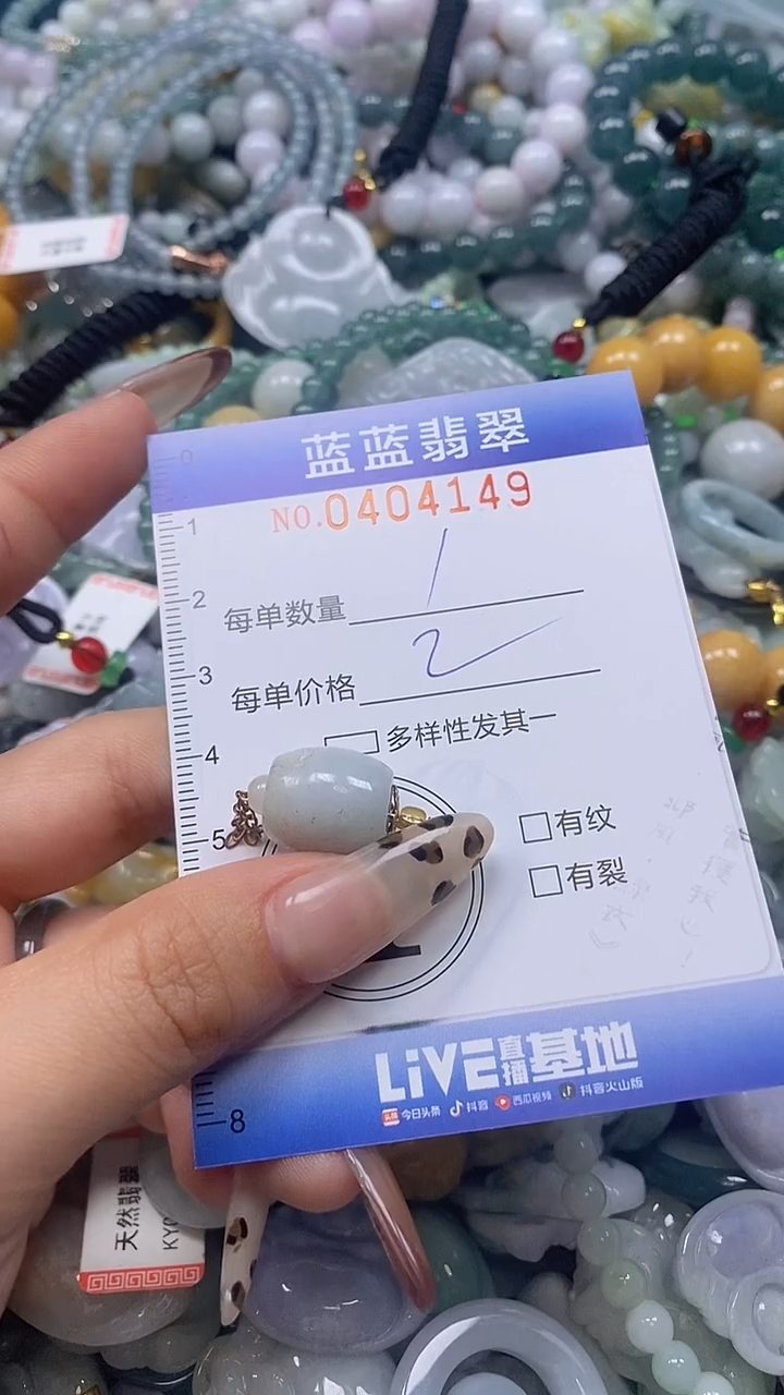 颈饰未镶嵌翡翠闪购0404149