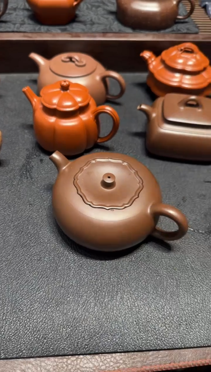 【闪购商品】紫砂茶壶柿柿如意