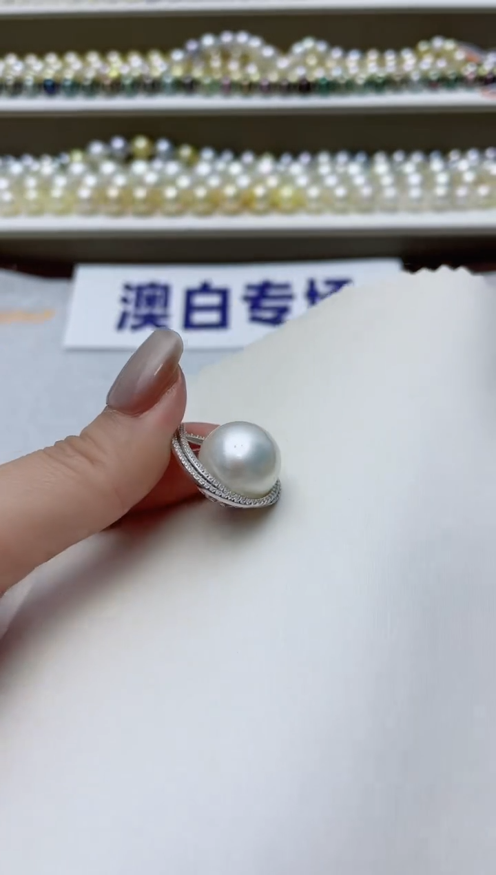 【闪购商品】海水珍珠颈饰银S925镶嵌A203