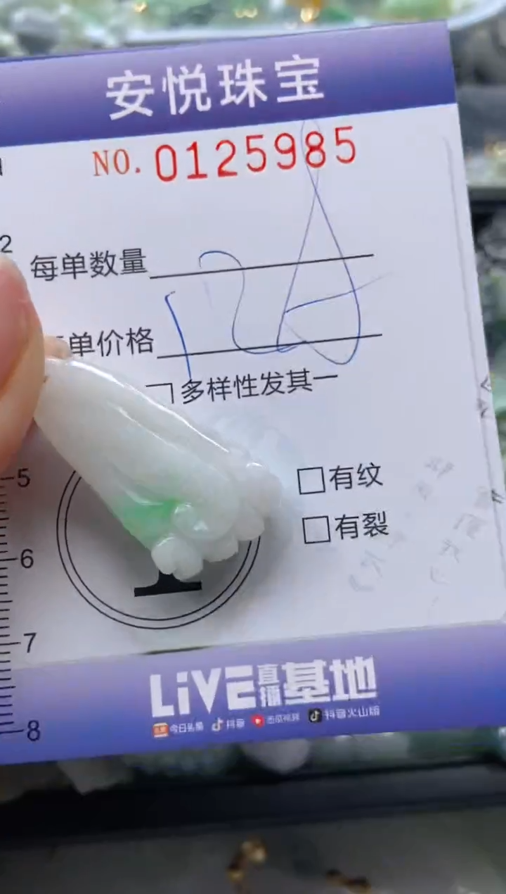 【闪购商品】翡翠颈饰未镶嵌闪购0125985