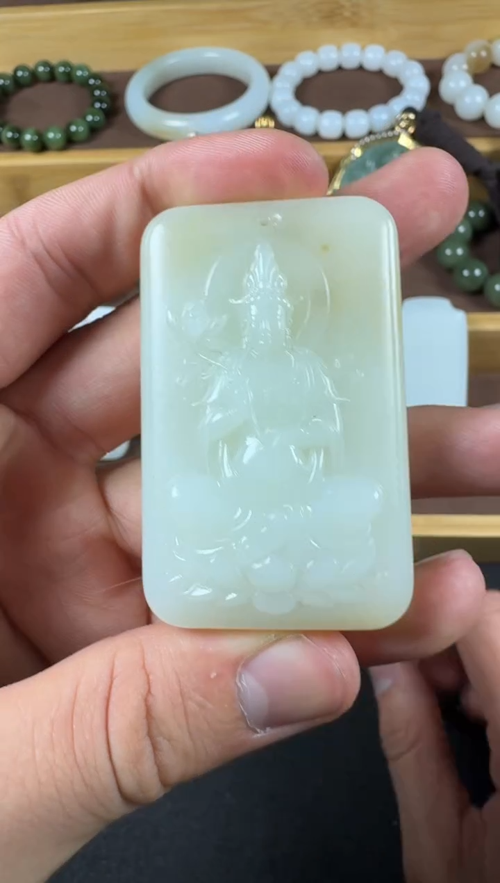 颈饰未镶嵌和田玉5