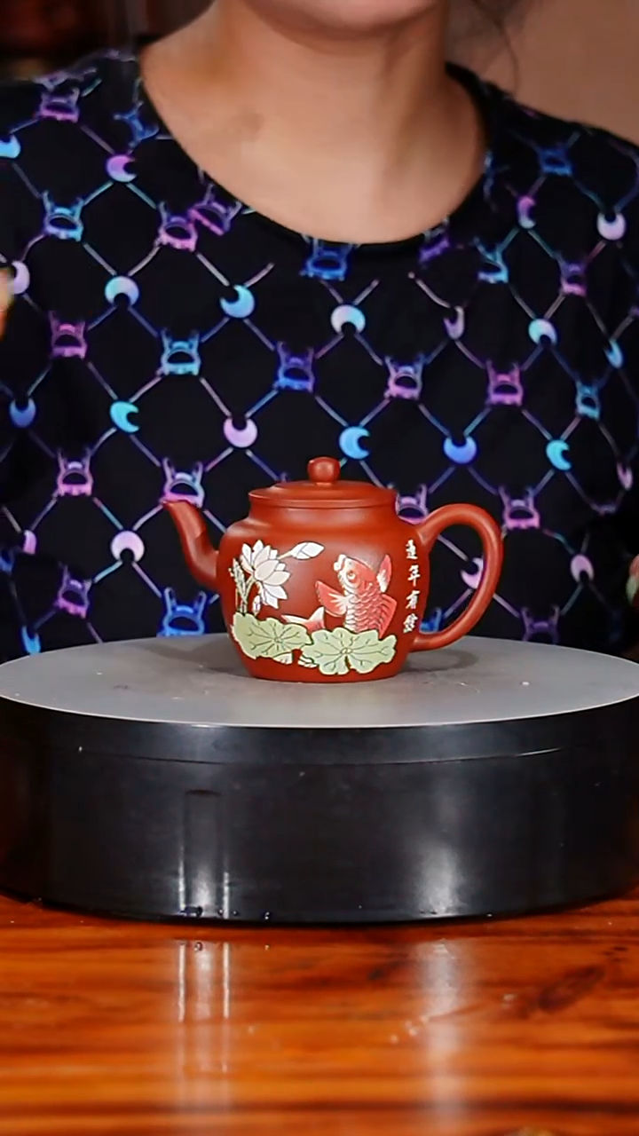 宜兴原矿紫砂壶茶壶130C