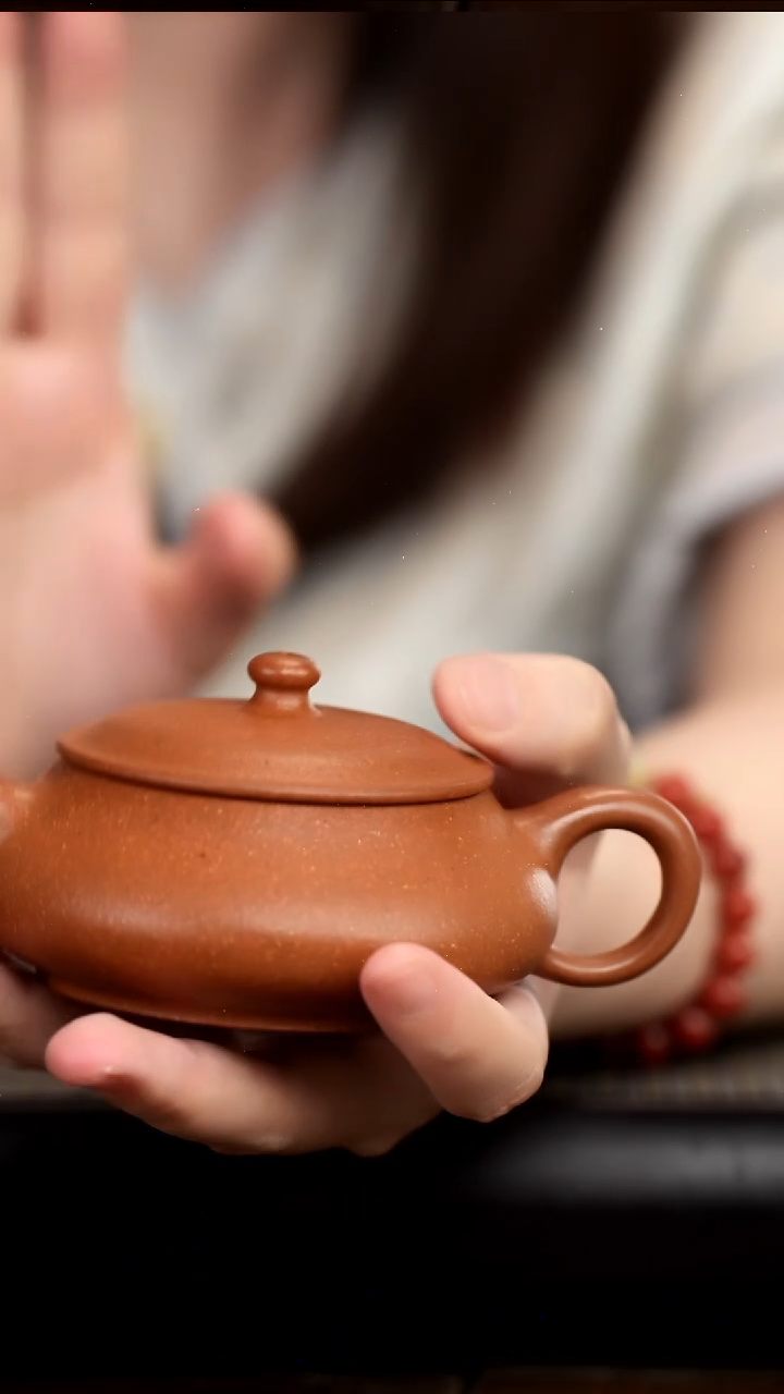 茶壶紫砂黄降坡光素明炉180cc
