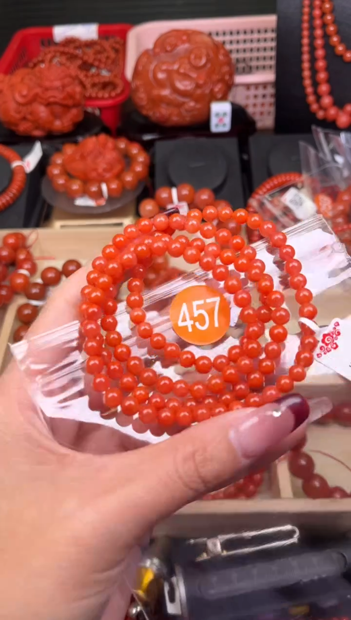 【闪购商品】南红玛瑙珠宝奇石未镶嵌457-5+