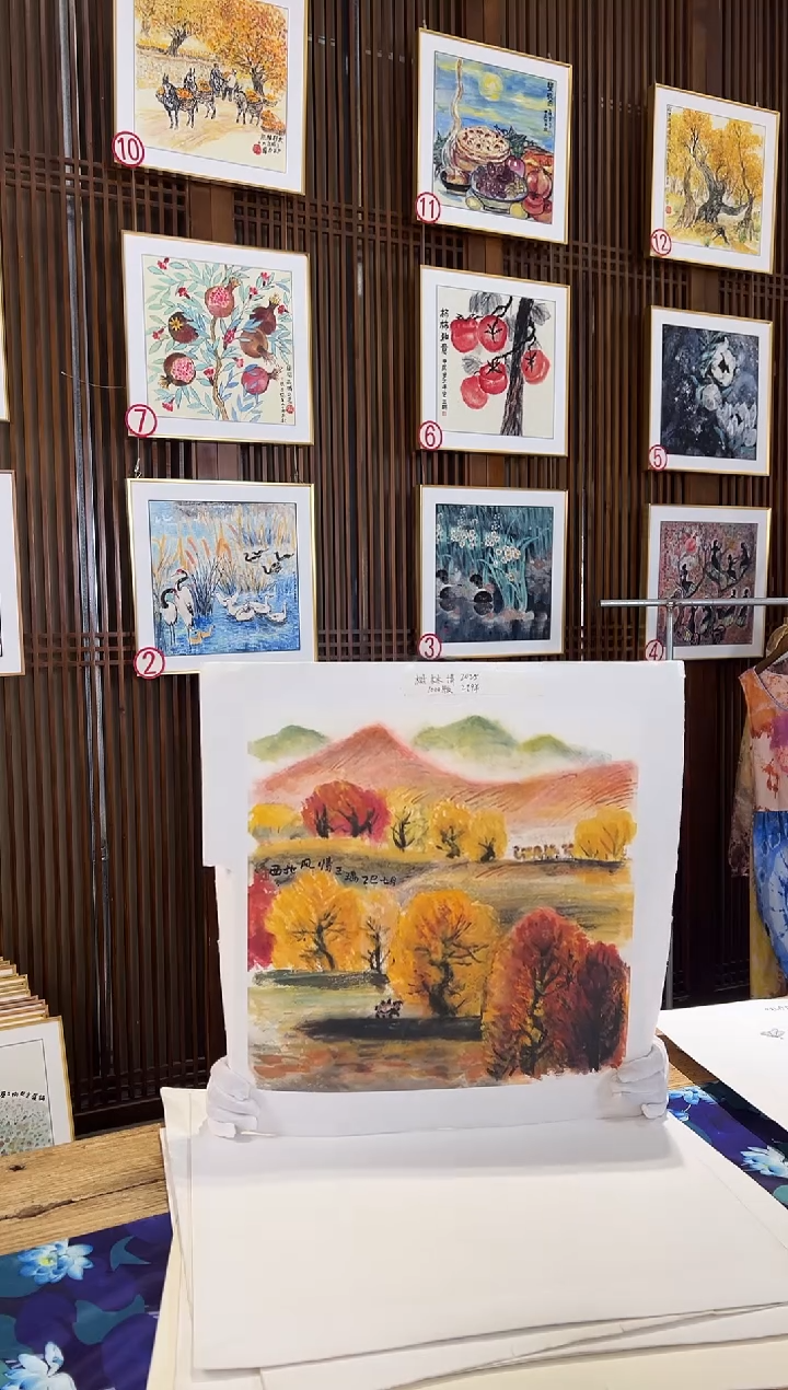 耿玉琨限量作品亲签盖章版画S