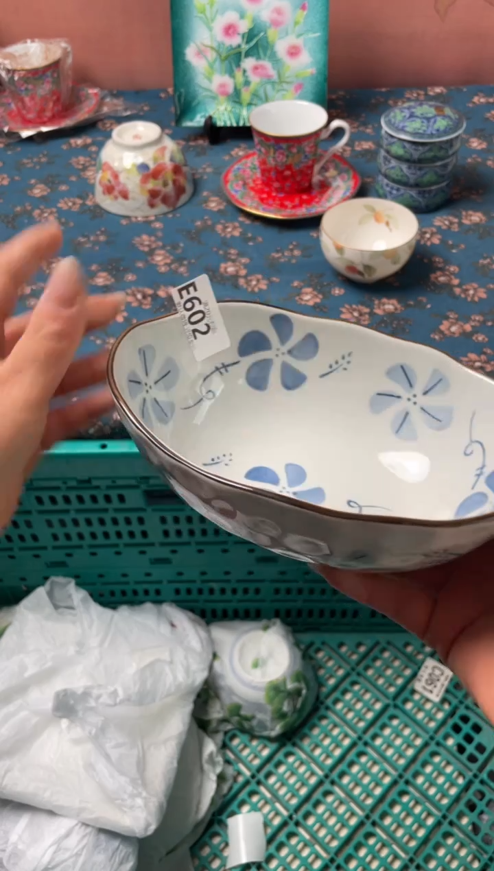 瓷片平*瓶瓷器瓷器E602