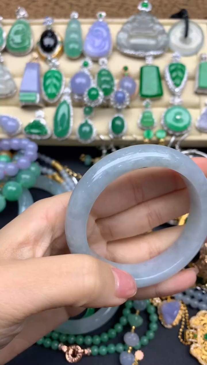 【闪购商品】翡翠手镯未镶嵌13-中国好珍宝