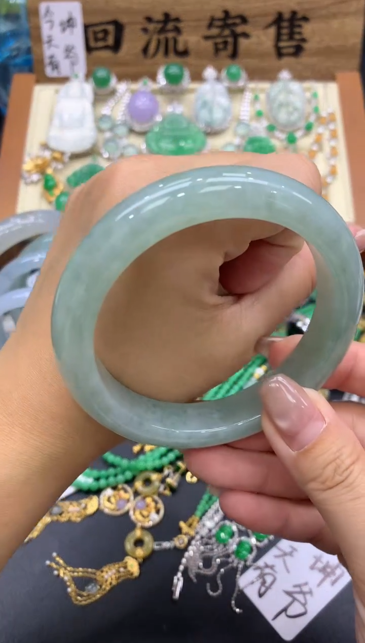 【闪购商品】翡翠手镯未镶嵌163-中国好珍宝