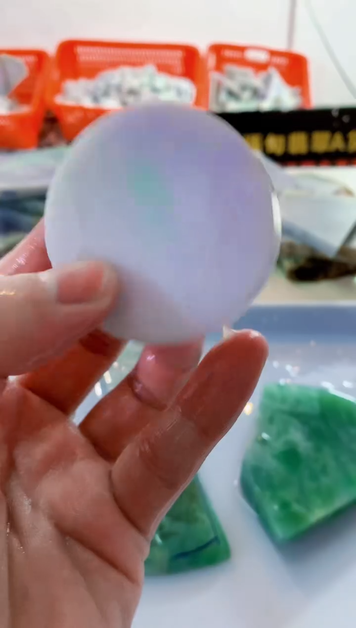 颈饰未镶嵌翡翠翡翠缅甸A货翡翠698