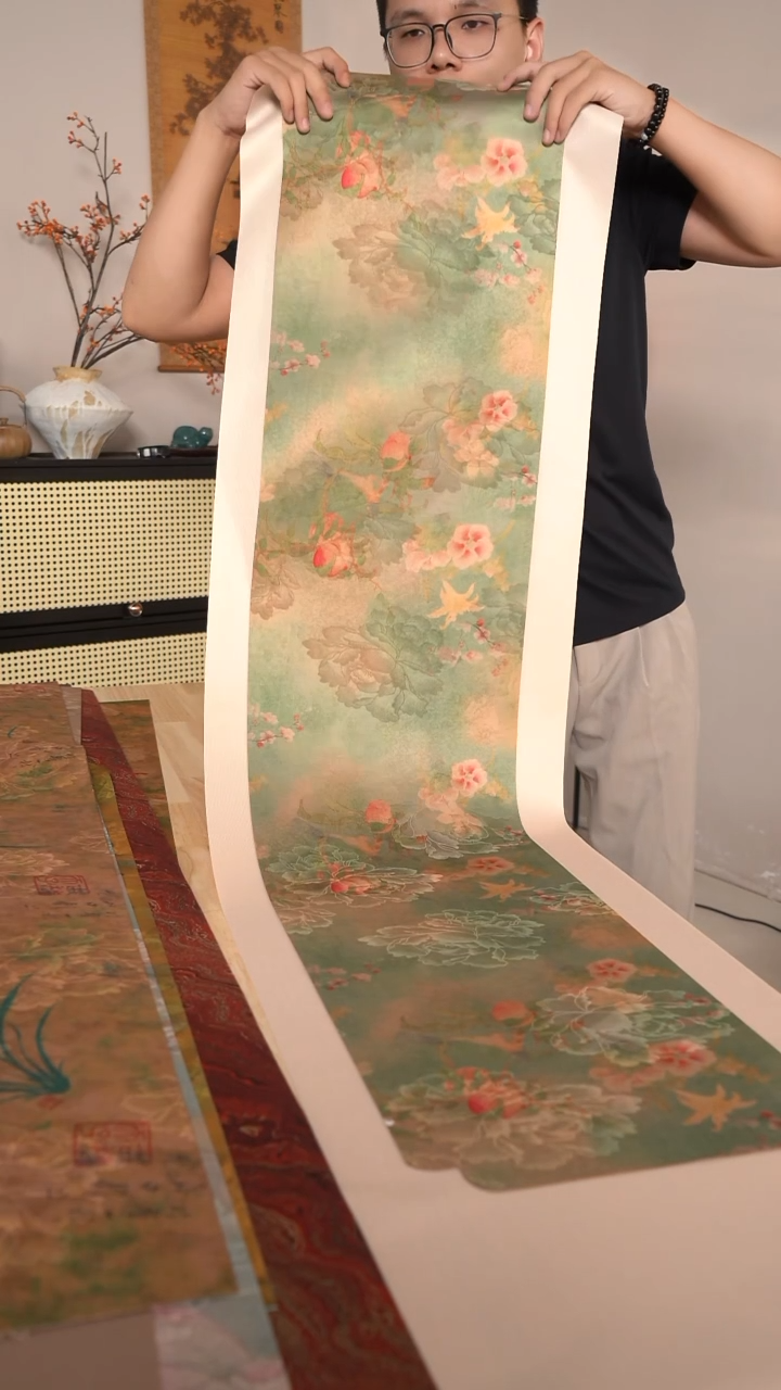 1.6m   春意桃桃+咖色底席