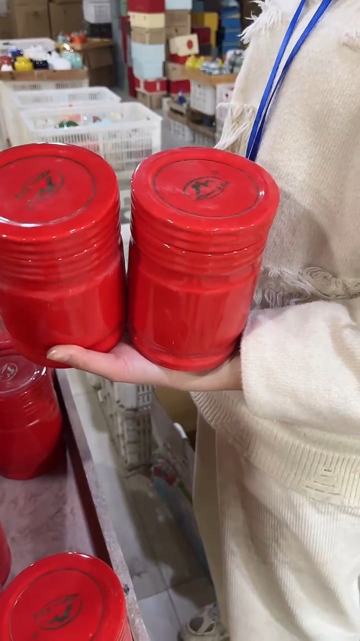 【闪购商品】摆件陶瓷茶叶罐储物罐红茶绿茶罐密封罐