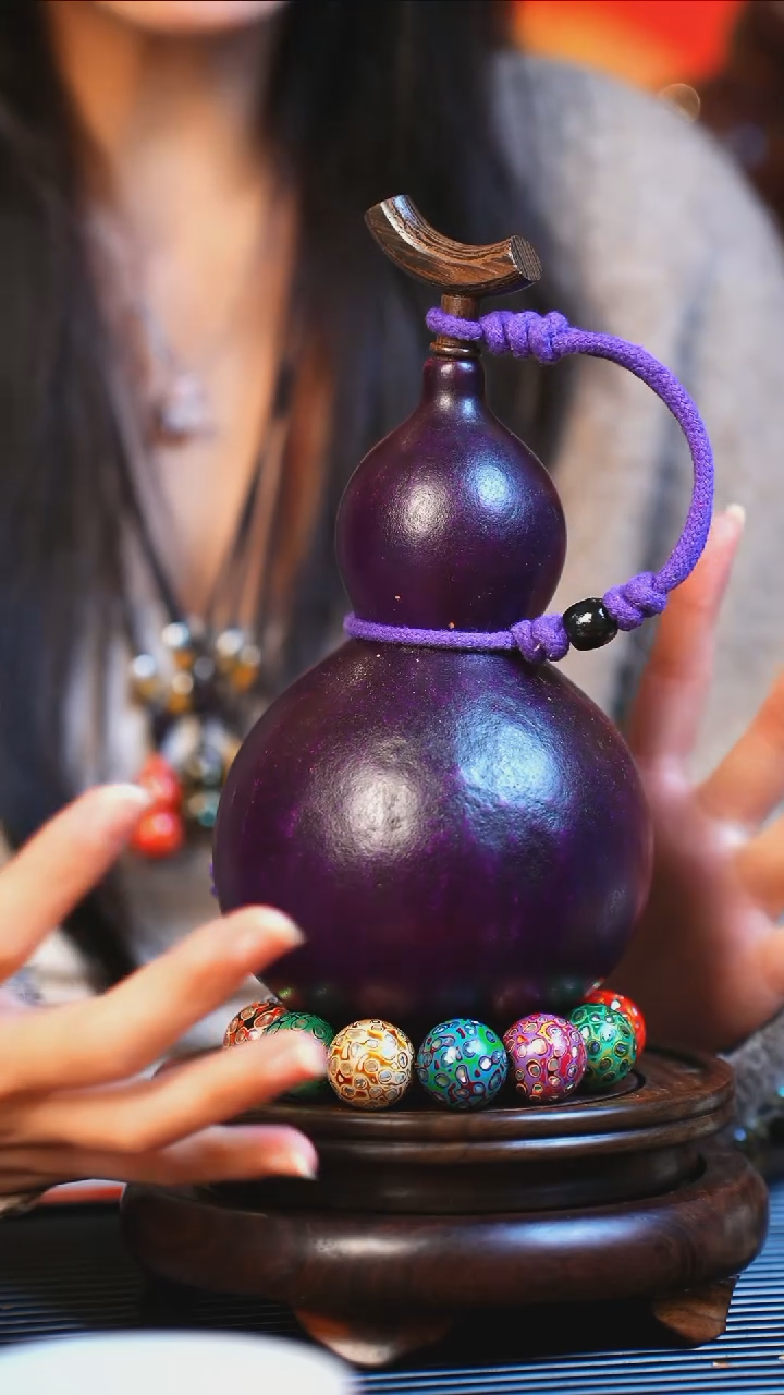 【闪购商品】JL122小师妹臻选大漆酒葫芦