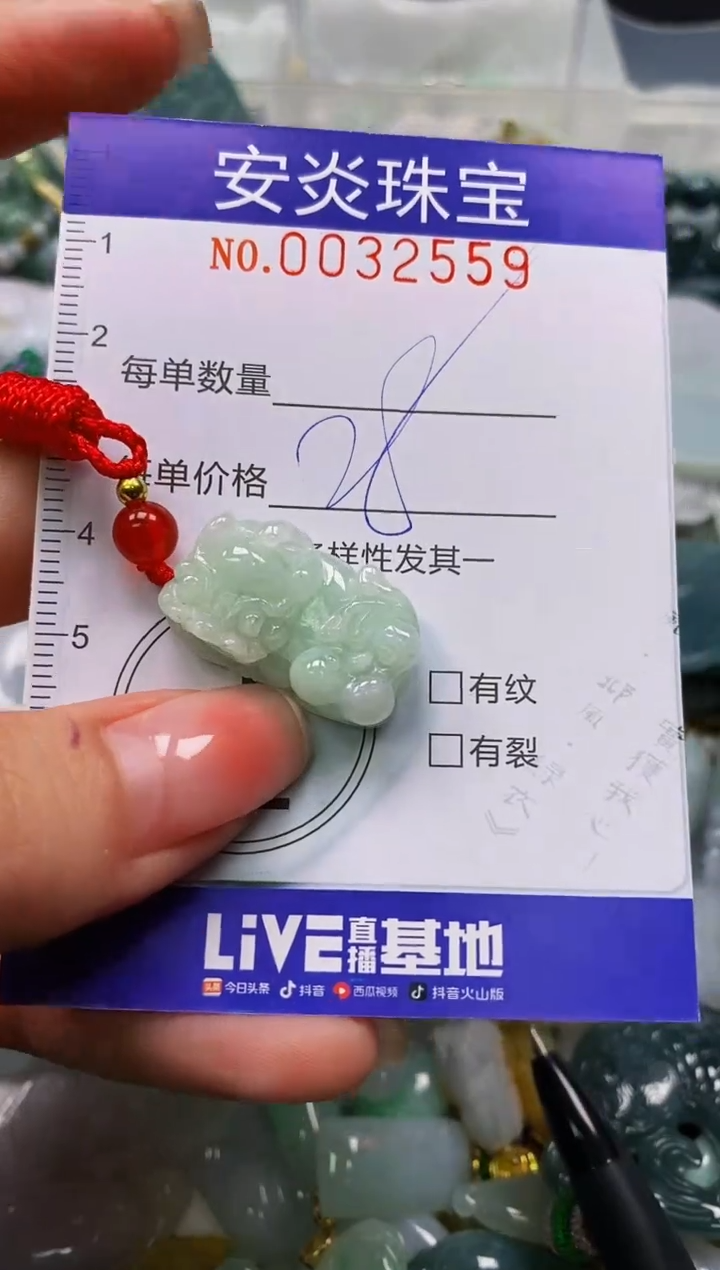 颈饰未镶嵌翡翠闪购0032559