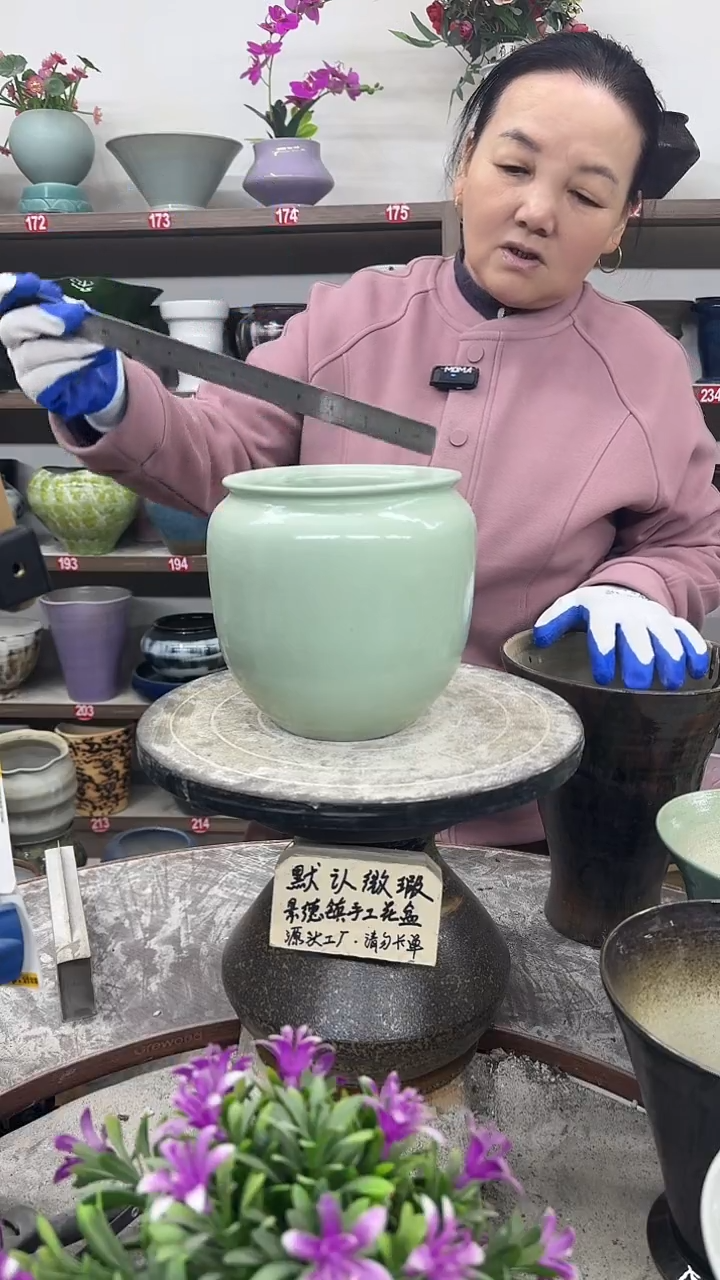 12-4-高17口13瑕-花盆