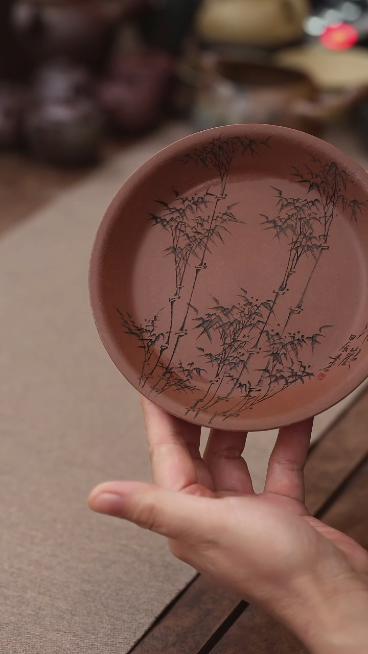 茶壶紫砂清欢壶承李建军