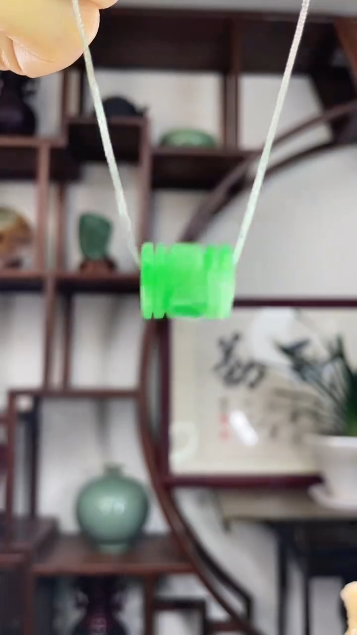 吊坠(赠链)未镶嵌翡翠D56翡翠路路通