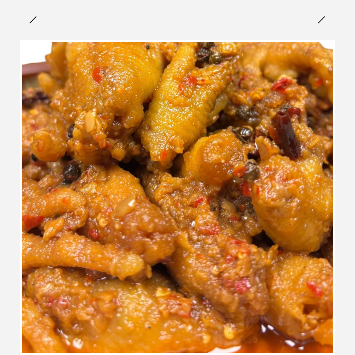 【蒜香鸡爪】蒜香油呛鸡爪 新鲜现做 顺丰次日达