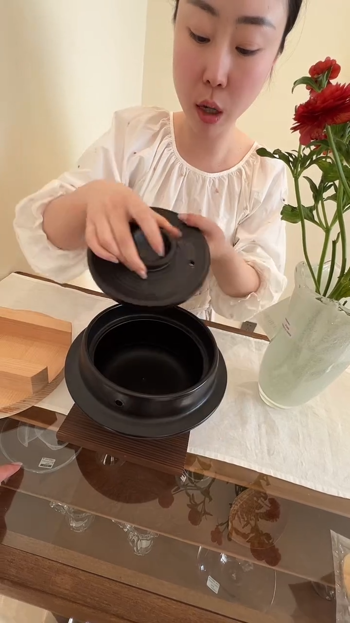 茶道摆件0000日本饭釜7042
