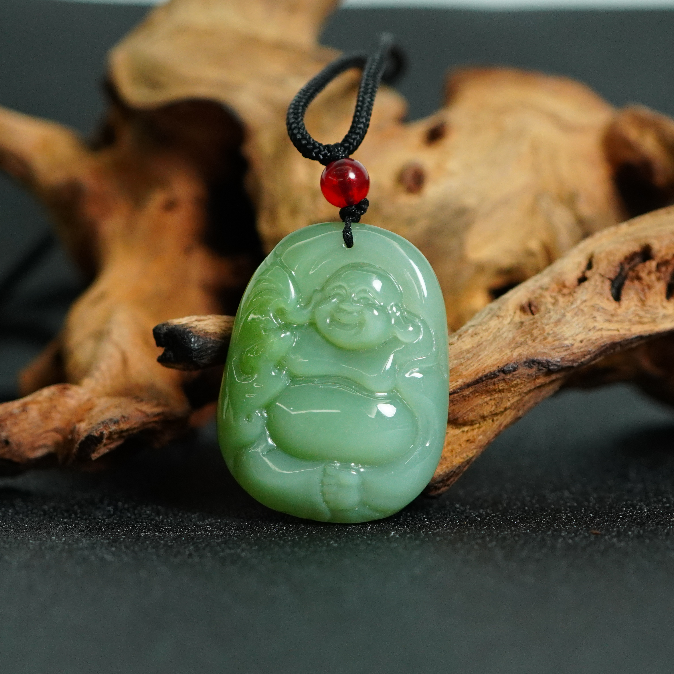 和田玉碧玉佛吊坠 QD021803