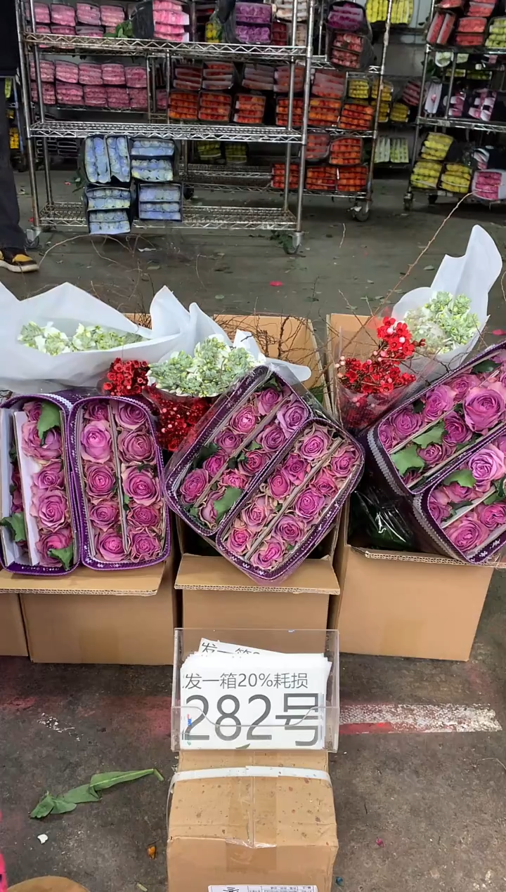 282号♥中通含20%耗损发一箱鲜花